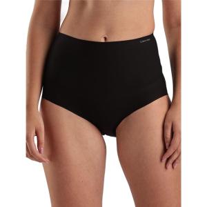imageCalvin Klein Womens Shapewear Second Skin Smoothing HighWaist Brief PantyBlack