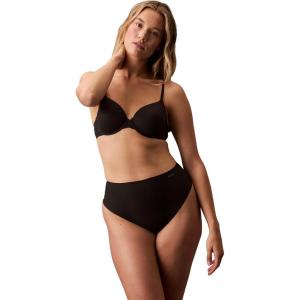 imageCalvin Klein Womens Shapewear StayPut Mesh HighWaist Thong PantyBlack