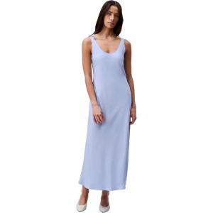 imageCalvin Klein Womens Viscose Twill Midi Slip DressKentucky Blue