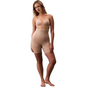 imageCalvin Klein womens Shapewear Secure Sculpt Highwaist Midthigh ShortCedar