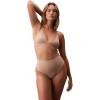 imageCalvin Klein Womens Shapewear Second Skin Smoothing HighWaist Thong PantyCedar
