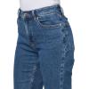 imageCalvin Klein Womens High Rise Straight Fit JeansDestroyed Sea
