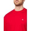 imageCalvin Klein Mens Relaxed Fit Monogram Logo Crewneck TShirtBerry Sangria