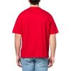 imageCalvin Klein Mens Relaxed Fit Monogram Logo Crewneck TShirtBerry Sangria