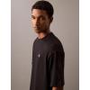 imageCalvin Klein Mens Relaxed Fit Monogram Logo Crewneck TShirtCk Black