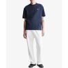 imageCalvin Klein Mens Relaxed Fit Monogram Logo Crewneck TShirtDark Sapphire