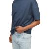 imageCalvin Klein Mens Relaxed Fit Monogram Logo Crewneck TShirtInk