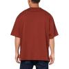 imageCalvin Klein Mens Relaxed Fit Monogram Logo Crewneck TShirtRoasted Russet