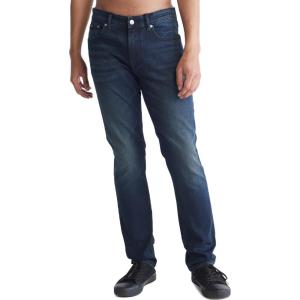 imageCalvin Klein Mens Slim Fit JeansBoston Blue Black