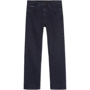 imageCalvin Klein Mens Straight Fit JeansBlue Black Stone