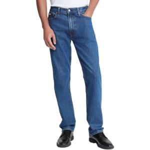 imageCalvin Klein Mens Straight Fit JeansKlein Blue