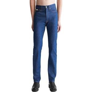imageCalvin Klein Mens Straight Fit JeansMaverick Rinse