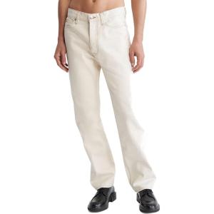 imageCalvin Klein Mens Straight Fit JeansNatural Raw Rinse