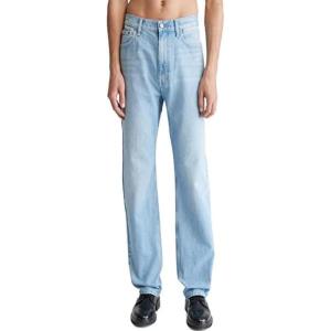 imageCalvin Klein Mens Straight Fit JeansSunfade