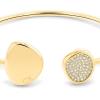 imageCalvin Klein Jewelry Womens Memory Steel Bangle BraceletGold Plated