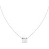 imageCalvin Klein Jewelry Womens Stainless Steel Pendant NecklaceSilver