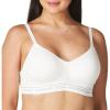 imageCalvin Klein Womens CK One Cotton Lightly Lined BraletteWhite