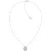 imageCalvin Klein Womens Stainless Steel Necklace with Crystals Sculptural Silhouette with DualSided DesignStandard