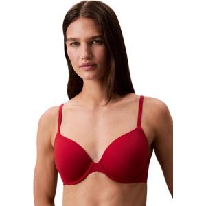 imageCalvin Klein Womens Perfectly Fit Memory Touch TShirt BraRed Stamp