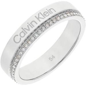 imageCalvin Klein Womens Ring Elegant Minimalism with Sleek Linear Silhouette and Crystals