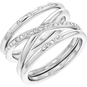 imageCalvin Klein Womens Ring Sleek Silhouette with Crystal Settings  Elegant MinimalismInner circumference 52