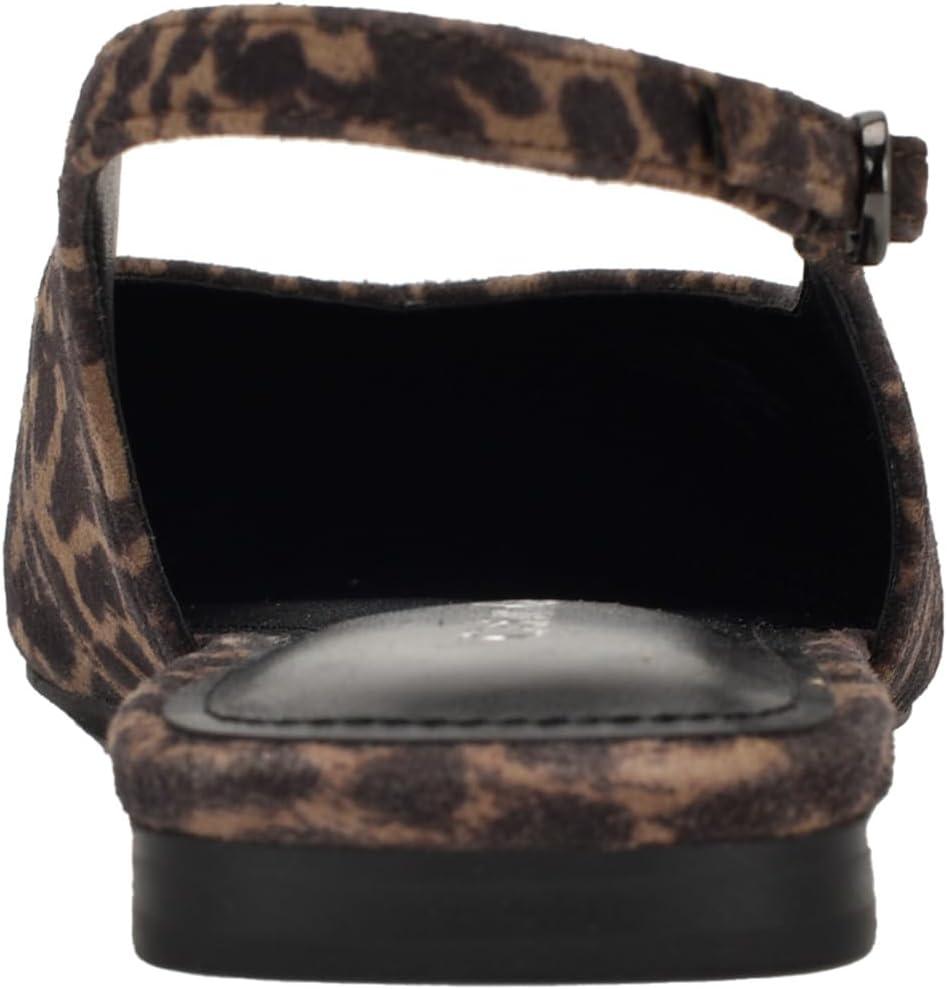 imageCalvin Klein Womens Galiana Ballet FlatDark Natural Leopard Multi Suede 121