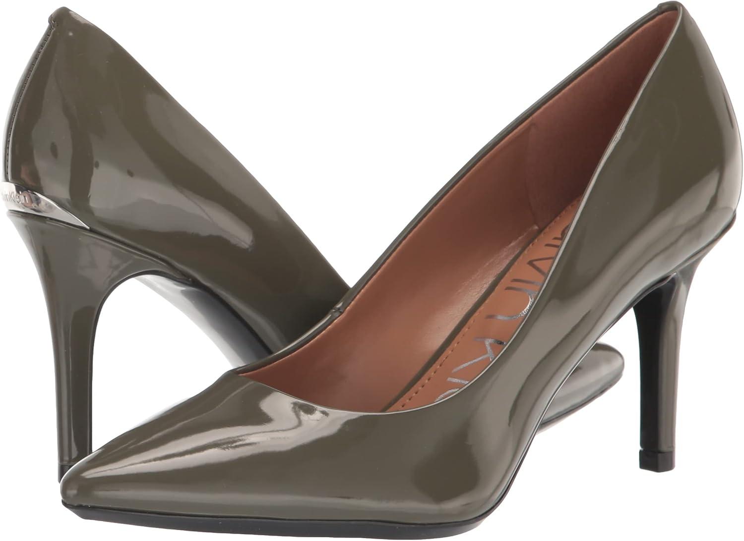 imageCalvin Klein Womens GayleBlack Leather 001