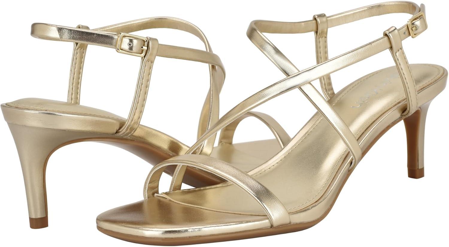 imageCalvin Klein Womens Ishaya Heeled SandalGold 710