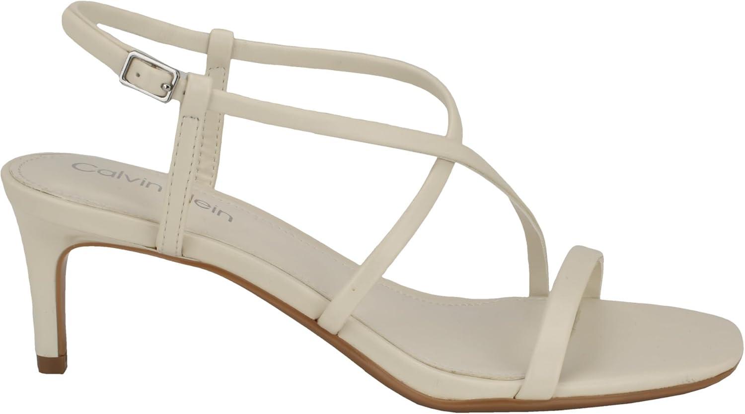 imageCalvin Klein Womens Ishaya Heeled SandalIvory 150