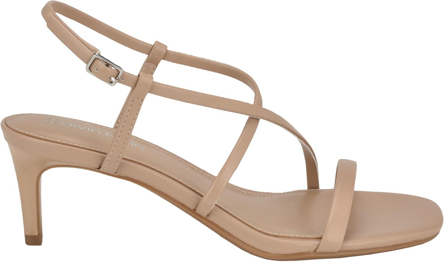 imageCalvin Klein Womens Ishaya Heeled SandalLight Natural 110