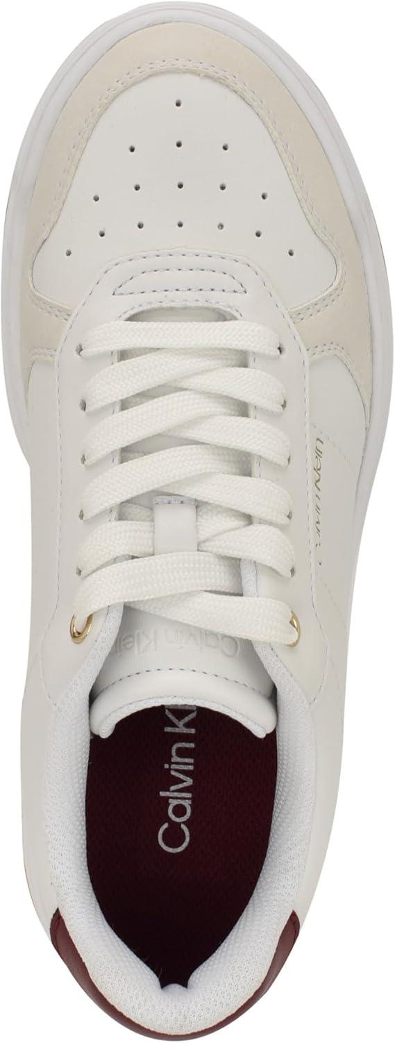 imageCalvin Klein Womens Prizin SneakerWhiteRed Multi 142