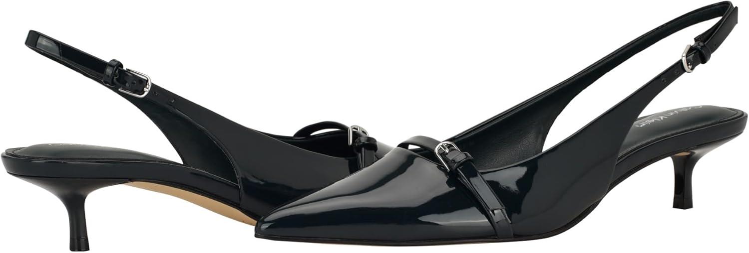 imageCalvin Klein Womens Simira PumpDark Green Patent 300