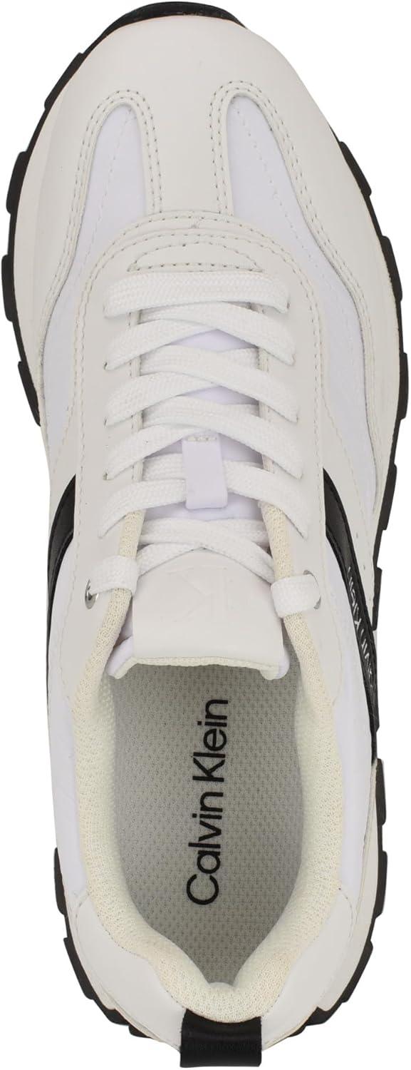 imageCalvin Klein Womens Tanja SneakerWhiteBlack 140