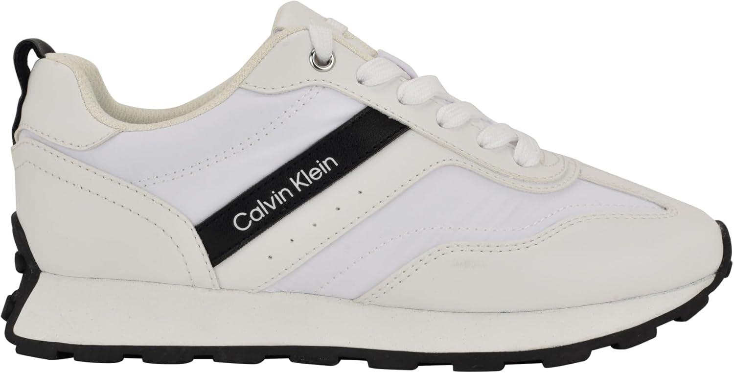 imageCalvin Klein Womens Tanja SneakerWhiteBlack 140