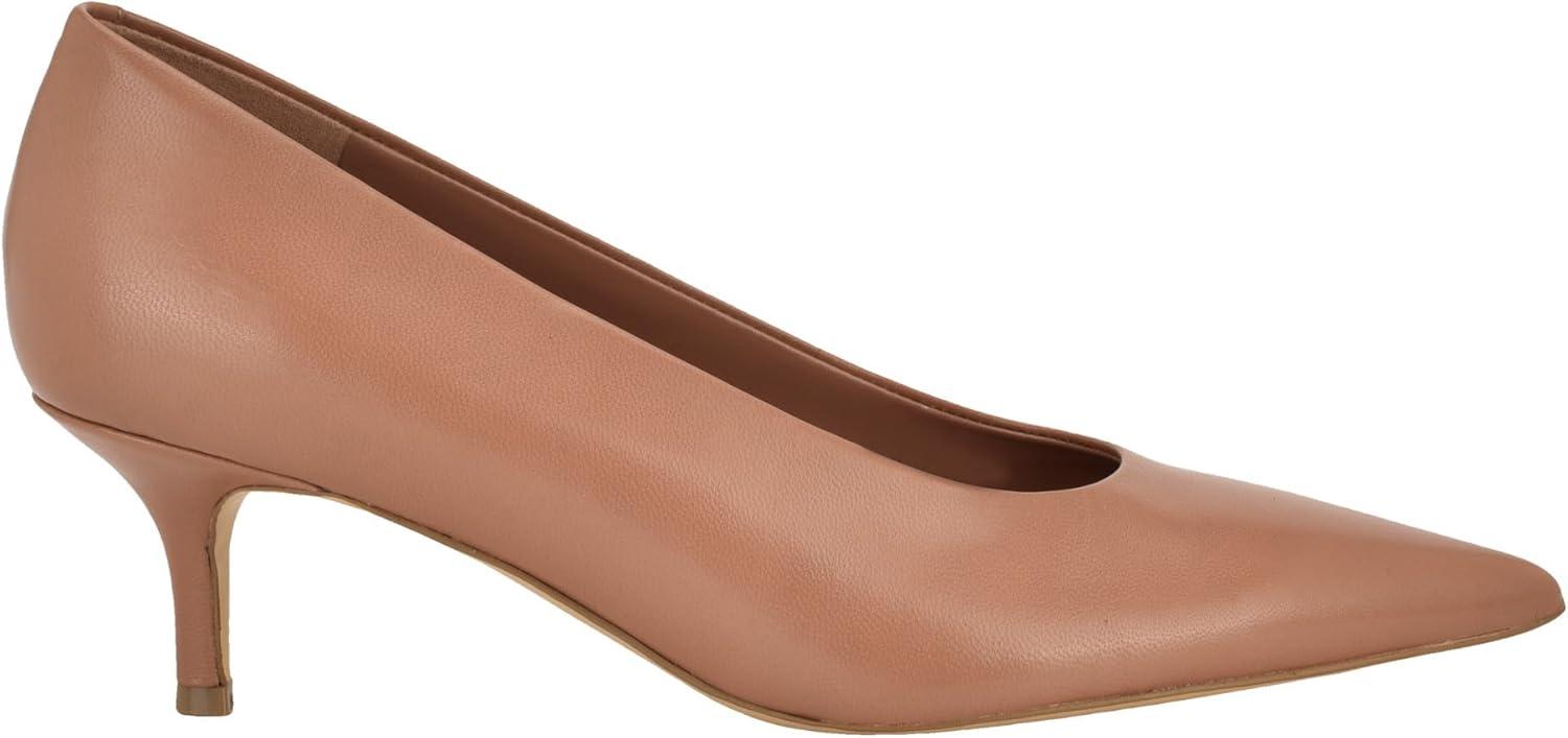 imageCalvin Klein Womens Voneta PumpLight Natural Leather 110