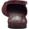 imageCalvin Klein Womens Galiana Ballet FlatDark Red Suede 600