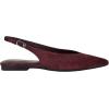 imageCalvin Klein Womens Galiana Ballet FlatDark Red Suede 600