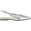 imageCalvin Klein Womens Galiana Ballet FlatSilver Metallic Leather 040