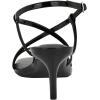 imageCalvin Klein Womens Ishaya Heeled SandalBlack Patent 002