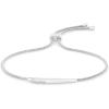 imageCalvin Klein Womens Elongated Drops Bracelet Stainless Steel Modern Raindrop Design with Adjustable Slider Closure  Gift for HerSilver