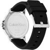 imageCalvin Klein Mens CK Reset  42mm 3H Quartz Watch  Sporty Silicone Strap  Water Resistance 30 Meters  Premium Fashion Timepiece with a Bold Look  Gift for HimBlack