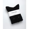 imageCalvin Klein Mens Dress Crew NonBinding Cotton Socks 6PackBlack Logo