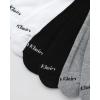 imageCalvin Klein Mens Dress Crew NonBinding Cotton Socks 6PackGrey Assorted