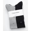 imageCalvin Klein Mens Dress Crew NonBinding Cotton Socks 6PackGreyBlackWhite