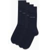 imageCalvin Klein Mens Dress Socks  4 Pack Soft Cotton Blend Striped Crew Socks  Casual Long Work Socks for Men Sizes 712All Navy