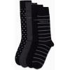 imageCalvin Klein Mens Dress Socks  4 Pack Soft Cotton Blend Striped Crew Socks  Casual Long Work Socks for Men Sizes 712Black Stripe