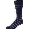 imageCalvin Klein Mens Dress Socks  4 Pack Soft Cotton Blend Striped Crew Socks  Casual Long Work Socks for Men Sizes 712Blue Stripe