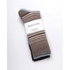 imageCalvin Klein Mens Dress Socks  4 Pack Soft Cotton Blend Striped Crew Socks  Casual Long Work Socks for Men Sizes 712Brown Heather Assorted