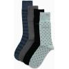imageCalvin Klein Mens Dress Socks  4 Pack Soft Cotton Blend Striped Crew Socks  Casual Long Work Socks for Men Sizes 712Green Assorted