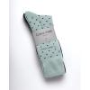 imageCalvin Klein Mens Dress Socks  4 Pack Soft Cotton Blend Striped Crew Socks  Casual Long Work Socks for Men Sizes 712Green Assorted